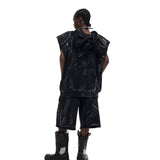 ブラシストローク フーディ