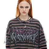 メッシュレイヤードロングスリーブ