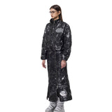 二重ファスナー入り綿入れスカート