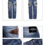 フェラル ストライプ ジーンズ