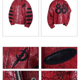 ディストレスト モト ジャケット