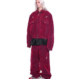 セグメントデニムボンバー