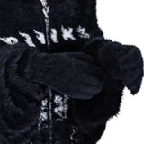 リバーシブルファーカーディガン