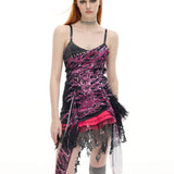 メタリックパンクドレス