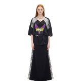 未来的な月のスカート