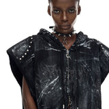 ブラシストローク フーディ