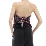 レトロ プラッド バンダナ