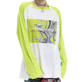 フューチャリスティック パッチ ロングスリーブ