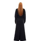 未来的な月のスカート