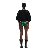 猫の骨格 Tシャツ