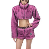 毛皮の赤ちゃん用スカートパンツ