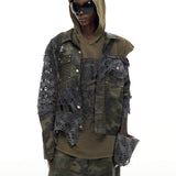 カモフラージュ トーン ジャケット