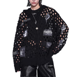 ニットフーディ