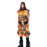 Flame Mohawk Vest