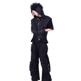 Flame Mohawk Vest