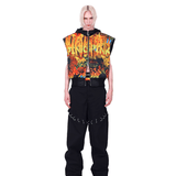 Flame Mohawk Vest