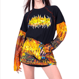 Flame Patchwork Longsleeve