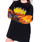 Flame Patchwork Longsleeve