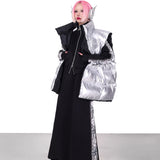 リバーシブルパファーベスト