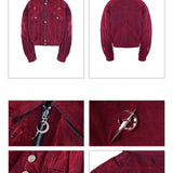 セグメントデニムボンバー