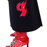 赤い炎のコート