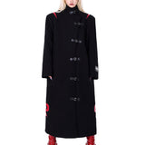 赤い炎のコート