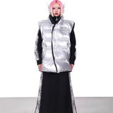 リバーシブルパファーベスト