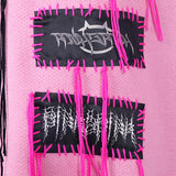 パッチワークパンクセーター