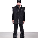 リバーシブルパファーベスト