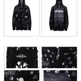 ニットフーディ