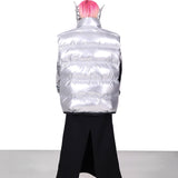 リバーシブルパファーベスト