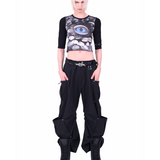 Structured Pocket Pants